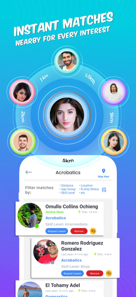Instant matches